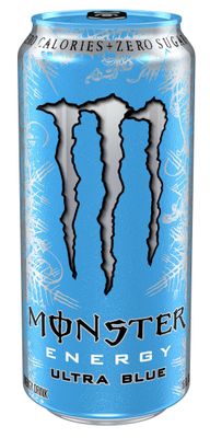 Monster Energy, Ultra Blue, 16 fl oz, 4 Pack