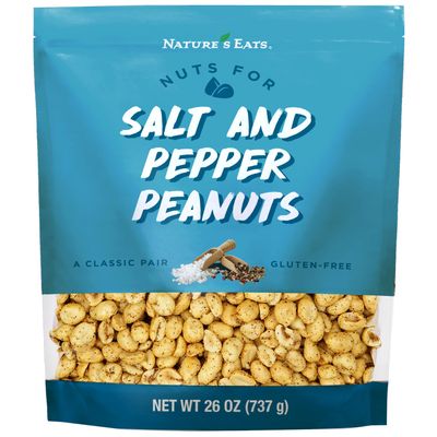 Salt &amp; Pepper Peanuts 26oz