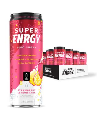 Super ENRGY Healthy Energy Drink - 20 Calories, 12 pack