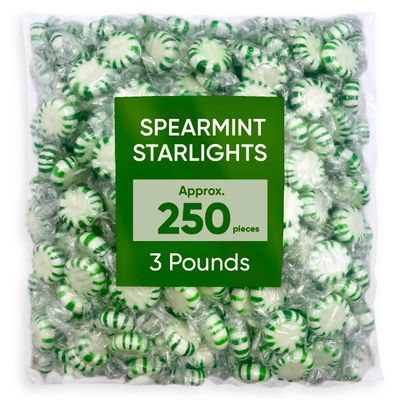 Starlight Mint Spearmint Candy - 3 Pounds