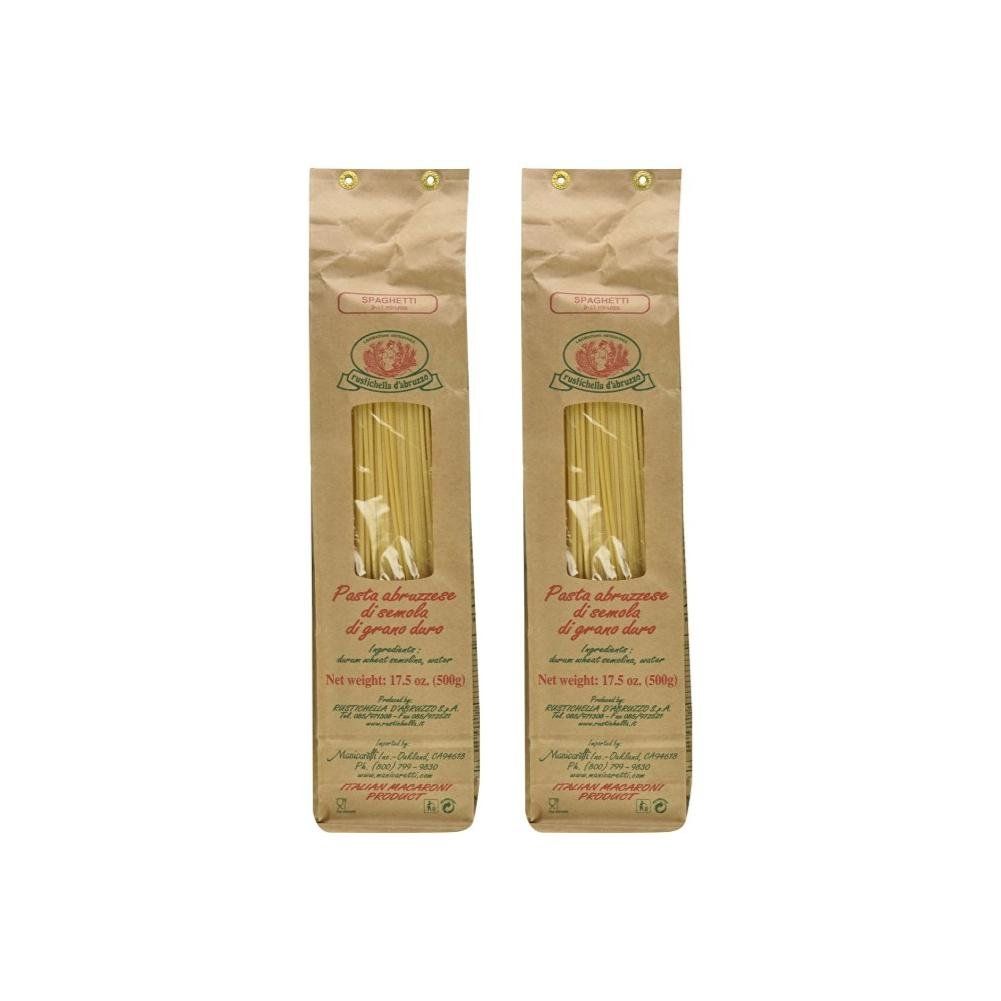 Rustichella D&#39;Abruzzo, Spaghetti, 500g (Pack of 2)