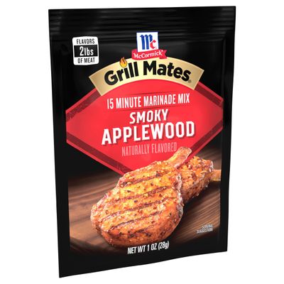 McCormick Grill Mates Smoky Applewood Marinade Mix, 1 oz (Pack of 12)