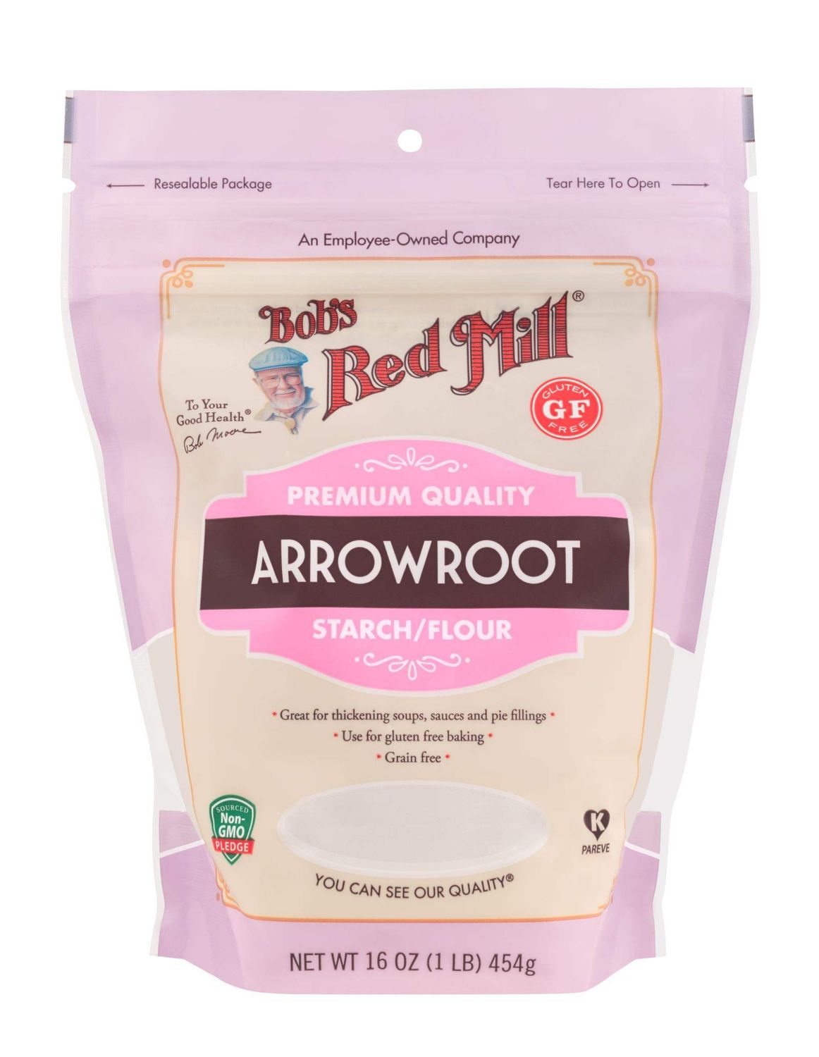 Bob&#39;s Red Mill, Arrowroot Flour, 16 oz