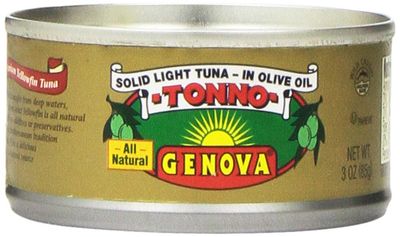 Genova Tonno Tuna Olive Oil, 3 oz