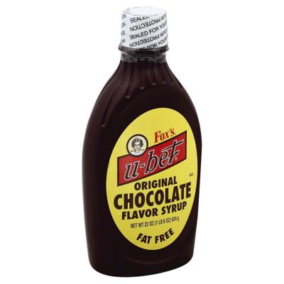 Fox&#39;s u-bet 22-Oz. Original Chocolate Syrup