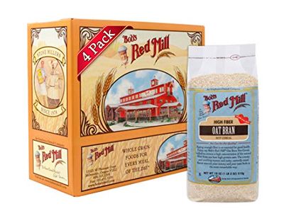 Bob&#39;s Red Mill Cereal Oat Bran, 18 Ounce (Pack of 4)