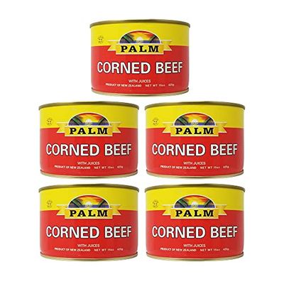 Palm Corned Beef with Juices 15oz (5 Pack)