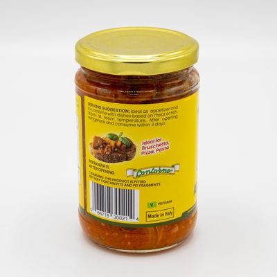 Contorno Caponatina Artichoke Appetizer 10.5 oz Great for Bruschetta Made in Italy