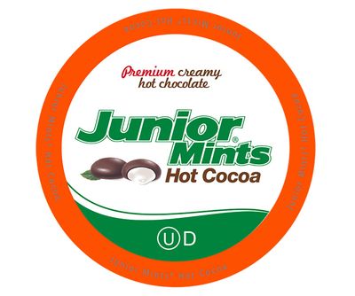 Junior Mint Chocolate MintSingle-Cup Hot Cocoa for Keurig K-Cup Brewers, 12 Count