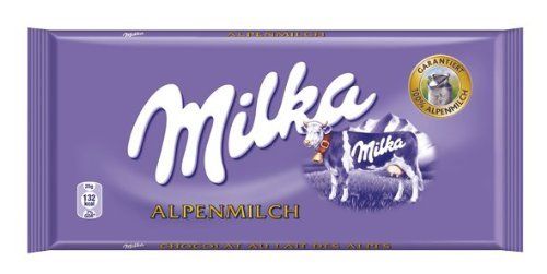 Milka Chocolate - Alpine Milk (Pack of 3)