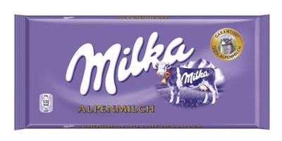 Milka Chocolate - Alpine Milk (Pack of 3)