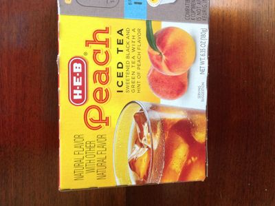 H.E.B Variety Iced Tea (Half and Half Iced Tea &amp; Lemonade; Raspberry Iced Tea; Lemon Iced Tea; Peach Iced Tea) 48 counts