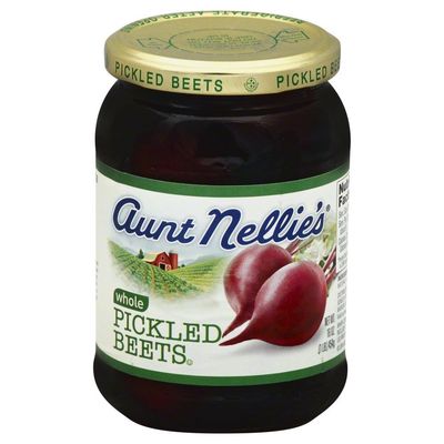 Aunt Nellie&#39;s Whole Pickled Beets, 16 Ounce Jars (Pack of 12)