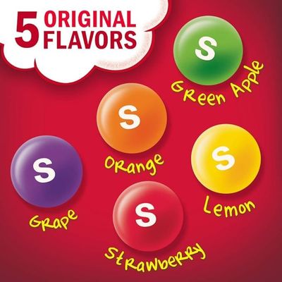 Skittles Candy Bulk Assortment - 2 lbs - Original Skittles Fun Size Candy Coated Fruit Chews - Wholesale Variety Pack 32 oz. (Packaging Might Vary)