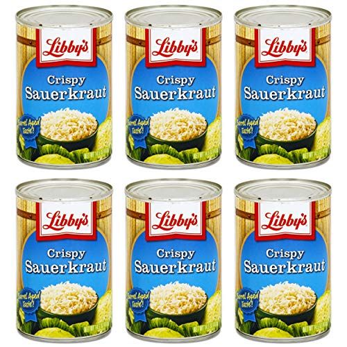 Libby&#39;s Crispy Sauerkraut, 14.5-Ounce Cans (Pack of 6)
