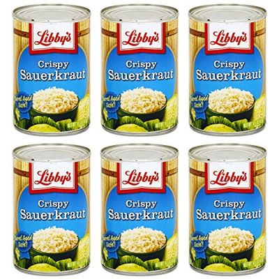 Libby&#39;s Crispy Sauerkraut, 14.5-Ounce Cans (Pack of 6)