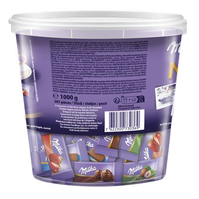 Milka Naps Mix Dose Ideal frs Bro, 1er Pack (1 x 1 kg)