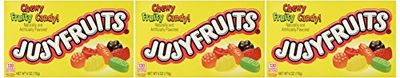 JujyFruits Chewy Fruity Candy (5 oz Boxes) 3 Pack