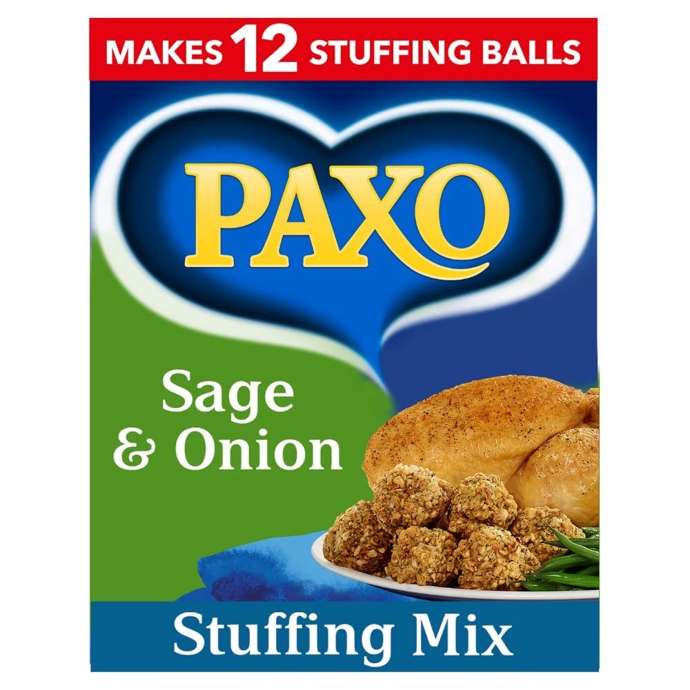 Paxo Sage &amp; Onion Stuffing - 170grams - (6 Ounces)(pack Of3)