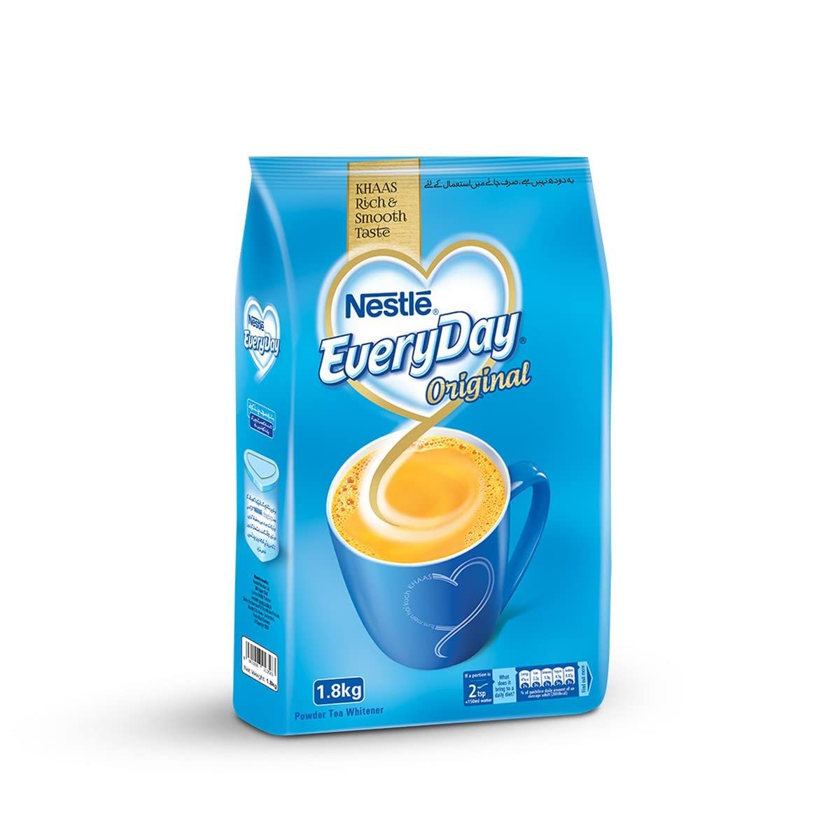 Nestle Everyday Milk Cream Powder Tea Whitener &amp; Sweetener 1.8 KG (3.96 Lbs) Extra Large