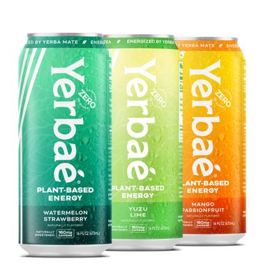 Yerba Energy Beverage - Variety Flex Pack, 0 Sugar, 0 Calories, 0 Carbs. Yerbae is Energized by Yerba Mate, Plant-Based, Healthy Alternative to Sugary Energy Drinks, 16oz cans (12 Pack)