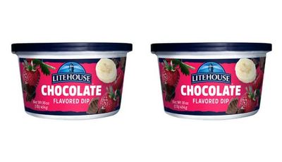 Litehouse Chocolate Flavored Dip - Dipping Chocolate, Gluten Free Chocolate Fruit Dip, Vegetarian, Chocolate Dips and Spreads, Dipping Chocolate for Strawberries - 16 Oz, Pack of 2