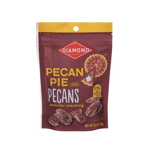 Diamond of California Pecan Pie Snack Pecans, 3.5 oz, 1 Pack (packaging may vary)
