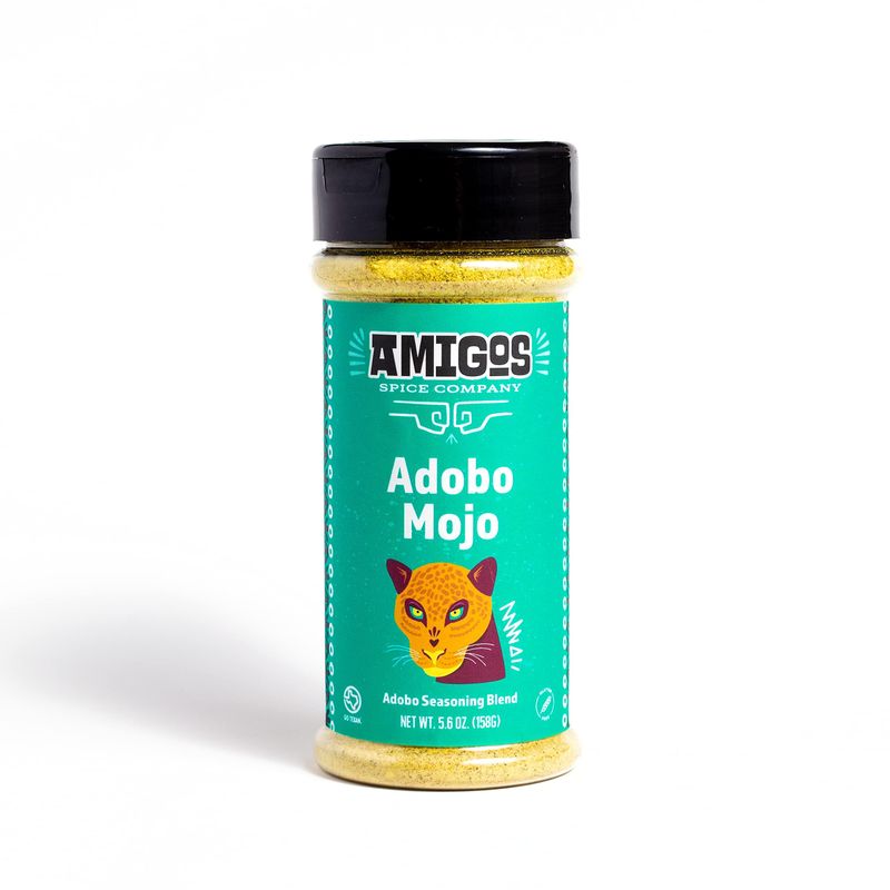 Amigos Spice Company Adobo Mojo, Premium Adobo Seasoning Blend, All purpose seasoning (1 jar) 5.6oz