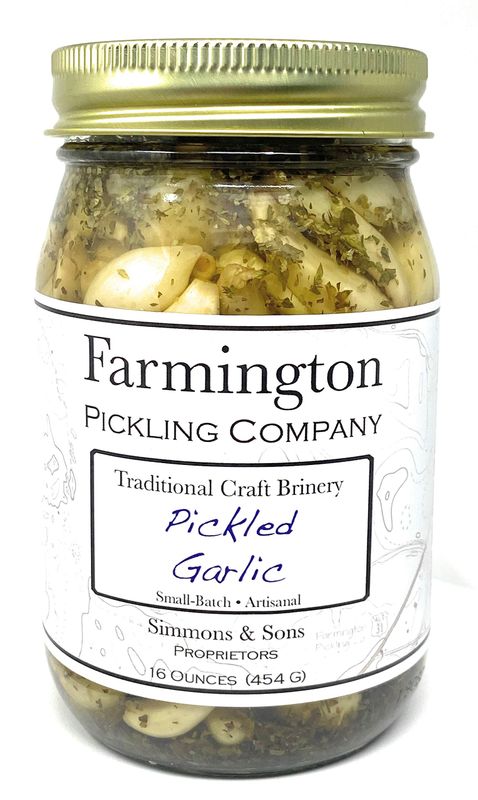 Pickled Garlic - 16 ounce