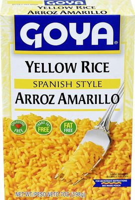 Goya Foods Yellow Rice Mix, Spanish Style, 7oz, 12PK