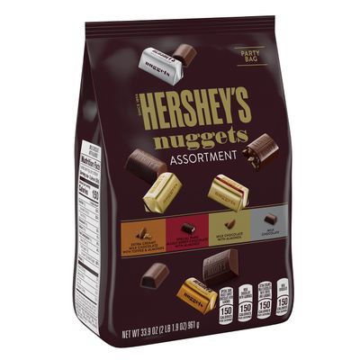 HERSHEY&#39;S Nuggets Chocolate Candy Assortment, 33.9 Ounce Bulk Candy