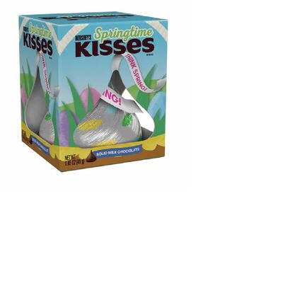 Hershey-KISSES Holiday Solid Milk Chocolate Treat, kisses Candy, 1.45 oz Gift Boxes
