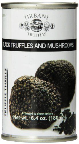 Urbani Truffles, Black Truffles and Mushrooms Sauce - Italian Gourmet Fusion | Ideal for Pasta, Fish and Grilled Meats | All Natural | Ready to Use Black Truffle Sauce | 6.4 oz (180g)