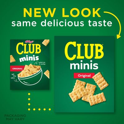 Club Minis Crackers, Lunch Snacks, Snack Crackers, Original, 11oz Box (1 Box)