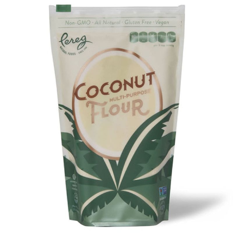 Pereg Coconut Flour (16 Oz) - Non GMO, Vegan, Vegetarian &amp; Keto Friendly - Wheat Free, All-Purpose Flour &amp; Multi-Purpose Flour Alternative