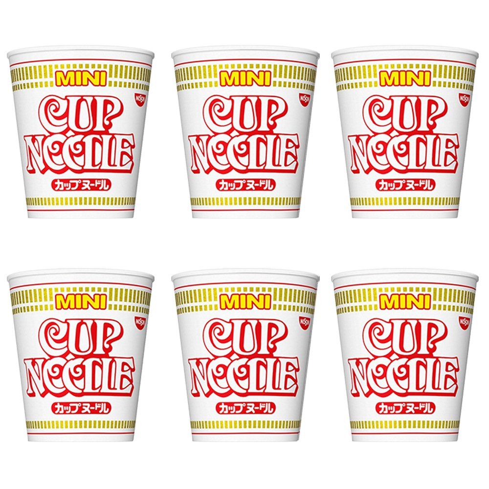 Cup Noodle Mini 1.3oz 6pcs Set Japanese Instant Ramen Ninjapo