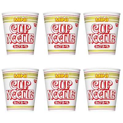 Cup Noodle Mini 1.3oz 6pcs Set Japanese Instant Ramen Ninjapo