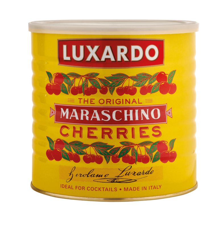 Luxardo The Original Maraschino Cherries | Gourmet Cherries | Ideal for Cocktails &amp; Desserts | Product of Italy, 6.6 Lbs (3kg)