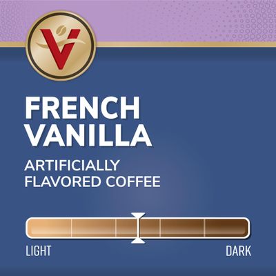 Victor Allen's Coffee French Vanilla Flavored, Medium Roast, 1 Pack - 12 Count, Single Serve Coffee Pods for Keurig K-Cup Brewers