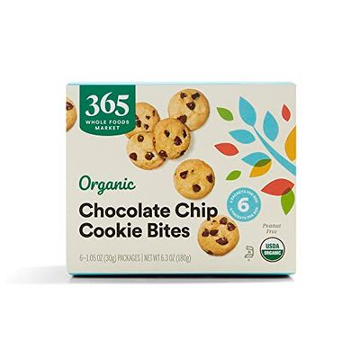 365 by Whole Foods Market, Organic Chocolate Chip Cookie Bites, 6.3 Ounce