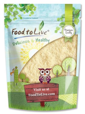 Food to Live Pineapple Powder, 2.5 Pounds - Raw Dried Fruit, Unsulfured, Vegan, Bulk, Great for Baking, Juices, Smoothies, Yogurts, and Instant Breakfast Drinks, Contains Maltodextrin, No Sulphites