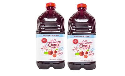 Cherry Bay Orchards Tart Montmorency Cherry Juice, 64 oz Bottle (2 Pack, total 128 ounces) - 100% Natural Tart Montmorency Cherry Juice Promotes Health and Wellbeing - Not from Concentrate