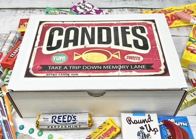 RETRO CANDY YUM Classic Old Fashioned Vintage Candy Assortment for Birthday Party Celebration, Christmas Holiday, Get Well, Thank You, Thinking of You - Jr
