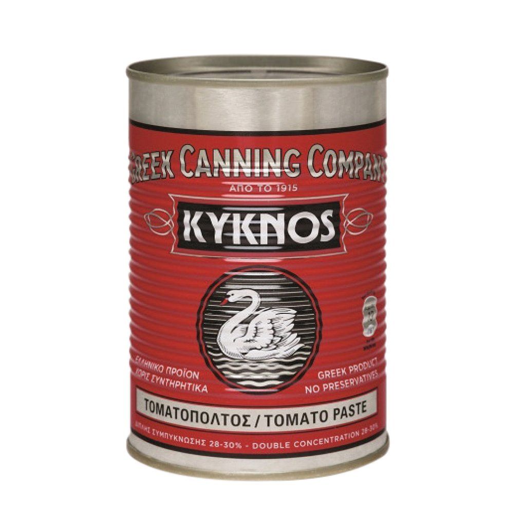 Kyknos Tomato Paste 410g GMO free, Gluten Free Imported from Greece