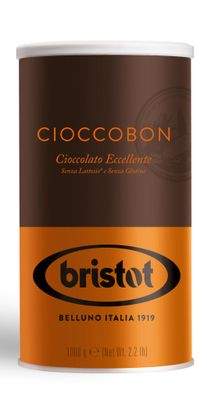 Bristot Cioccobon Cioccolato Eccellente | Premium Italian Hot Chocolate Mix | 2.2Lbs/1kg