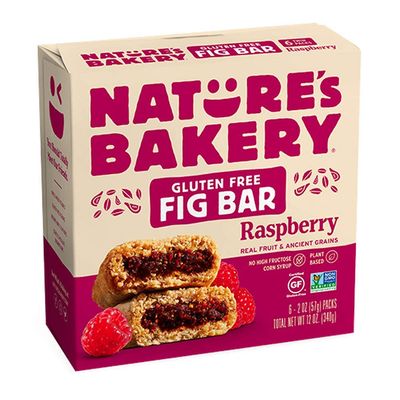 Nature&#39;s Bakery Raspberry Fig Bar, 6 Count, 2 Ounce