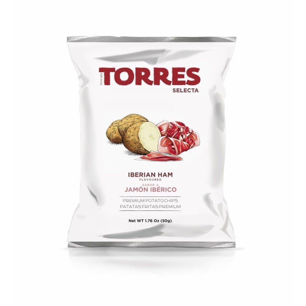 Torres Iberian Ham Chips 50g (3-Pack)