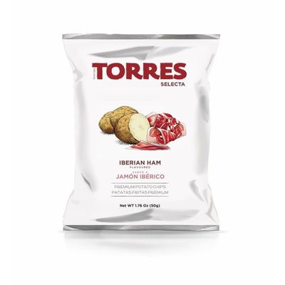 Torres Iberian Ham Chips 50g (3-Pack)