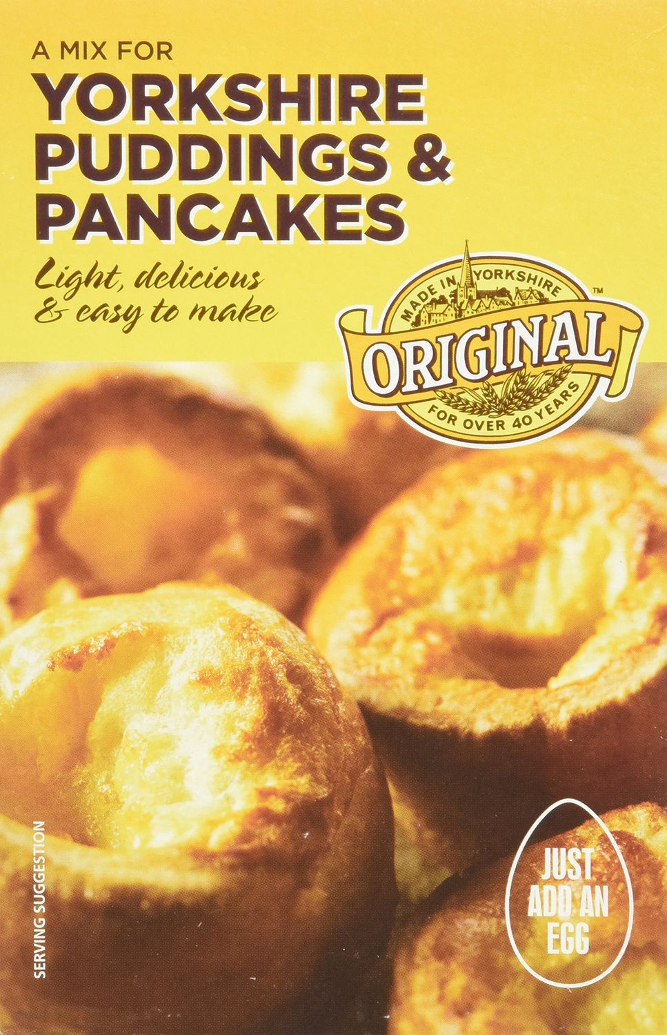 Original Yorkshire Pudding Mix 142g (case of 6 boxes)