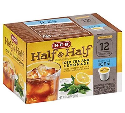 H.E.B. Half &amp; Half Ice Tea and Lemonade single cups